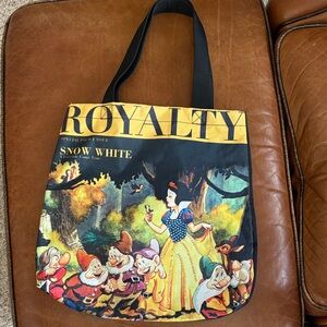Disney Snow White Royalty Tote - Black and Yellow
